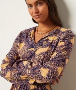 Kleid Mit Print MARINEBLAU -Etam Verkäufe 653990837 b