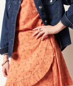 Kurzer Rock Mit Stickereien HENNA -Etam Verkäufe 653996791 b