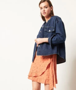 Kurzer Rock Mit Stickereien HENNA -Etam Verkäufe 653996791 c