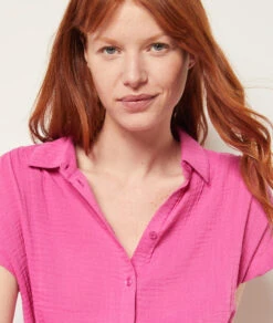 Langes Kleid Mit Bindegürtel ORCHIDEE 8 Langes Kleid Mit Bindegürtel ORCHIDEE -Etam Verkäufe 653996809 b