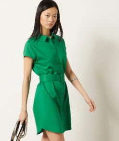 Kleid Mit Gürtel NILGRÜN 9 Kleid Mit Gürtel NILGRÜN -Etam Verkäufe 653997740 c