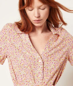 Kleid Aus Leinenmischgewebe KORALLE -Etam Verkäufe 654002806 b