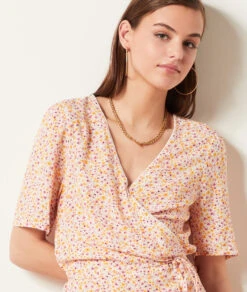 Wickelkleid Mit Print KORALLE -Etam Verkäufe 654006006 b