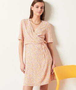 Wickelkleid Mit Print KORALLE -Etam Verkäufe 654006006 c