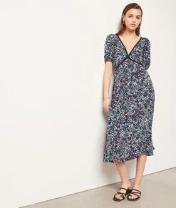 Kleid Mit Print Und Freiem Rücken ROSA -Etam Verkäufe 654007168 6