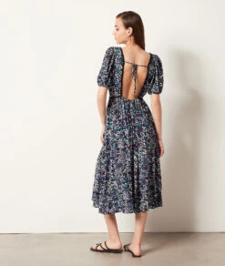 Kleid Mit Print Und Freiem Rücken ROSA -Etam Verkäufe 654007168 a