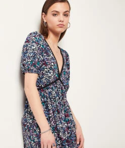 Kleid Mit Print Und Freiem Rücken ROSA -Etam Verkäufe 654007168 c