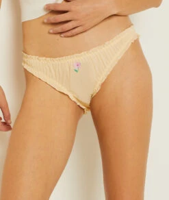 Soft Cotton Bloomer Panty in Classic Vanilla -Etam Verkäufe 654011456 b