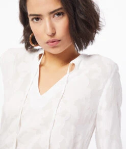 Bluse Mit Angepufften Ärmeln ECRU -Etam Verkäufe 654013580 b