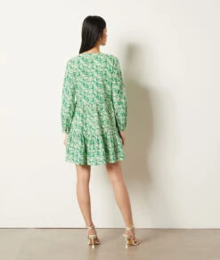 Fließendes Kleid Mit Floralem Print GRÜN -Etam Verkäufe 654015033 a