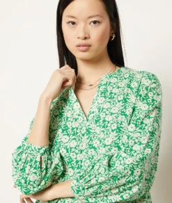 Fließendes Kleid Mit Floralem Print GRÜN -Etam Verkäufe 654015033 b