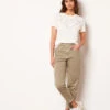 Jeans Im Karottenschnitt KHAKI -Etam Verkäufe 654015944 x