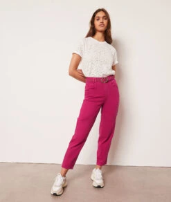 Jeans Im Karottenschnitt FUCHSIA 9 Jeans Im Karottenschnitt FUCHSIA -Etam Verkäufe 654015972 c