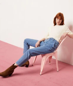 Jeans Im Karottenschnitt BLAU -Etam Verkäufe 654017322 6