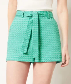 Shorts Mit Gürtel Zum Binden GRÜN -Etam Verkäufe 654017646 b