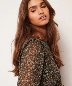 Kleid Mit Print SCHWARZ -Etam Verkäufe 654017946 b