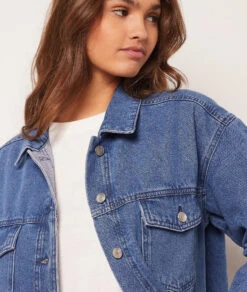 Jeans-Jacke BLAU -Etam Verkäufe 654018122 b
