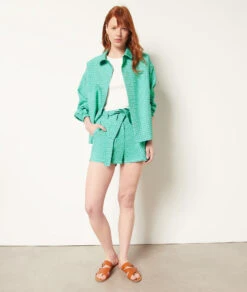 Jacke Mit Print SEEGRÜN -Etam Verkäufe 654018546 6