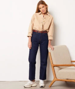 Jacke Aus Baumwollmischgewebe BEIGE 7 Jacke Aus Baumwollmischgewebe BEIGE -Etam Verkäufe 654020683 x