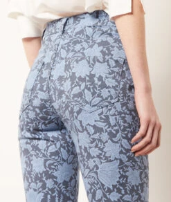 Slim-Jeans Mit Print BLAU -Etam Verkäufe 654021622 b