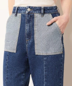 Jeans Im Karottenschnitt BLAU -Etam Verkäufe 654023434 b