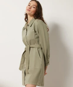 Jeanskleid KHAKI -Etam Verkäufe 654024444 c