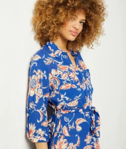 Langes Kleid Mit Print ORANGE 9 Langes Kleid Mit Print ORANGE -Etam Verkäufe 654026518 c