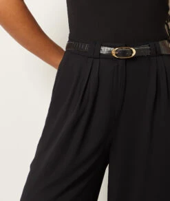 Hose Mit Weitem Schnitt SCHWARZ -Etam Verkäufe 654027305 b