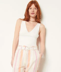 Top Mit Trägern ECRU 8 Top Mit Trägern ECRU -Etam Verkäufe 654030180 c