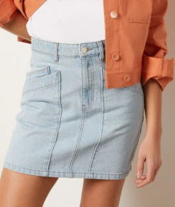 Jeansrock HIMMELBLAU -Etam Verkäufe 654031620 b