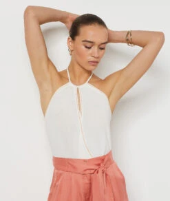 Caraco Zum Binden ECRU