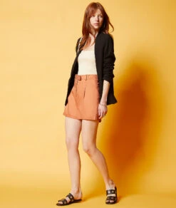 Geripptes Bustier-Top ECRU -Etam Verkäufe 654038580 x