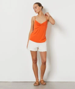 Caraco Effet Torsadé ORANGE 7 Caraco Effet Torsadé ORANGE -Etam Verkäufe 654044363 6