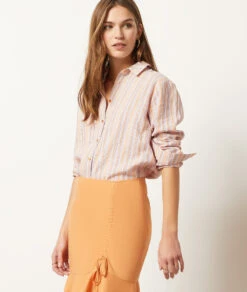 Hemdbluse Aus Leinenmischgewebe LILA 9 Hemdbluse Aus Leinenmischgewebe LILA -Etam Verkäufe 654045207 c