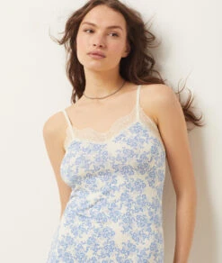 Elegantes Damen Nachthemd mit feiner Spitze in Ecru 10 Elegantes Damen Nachthemd mit feiner Spitze in Ecru -Etam Verkäufe 654050780 c