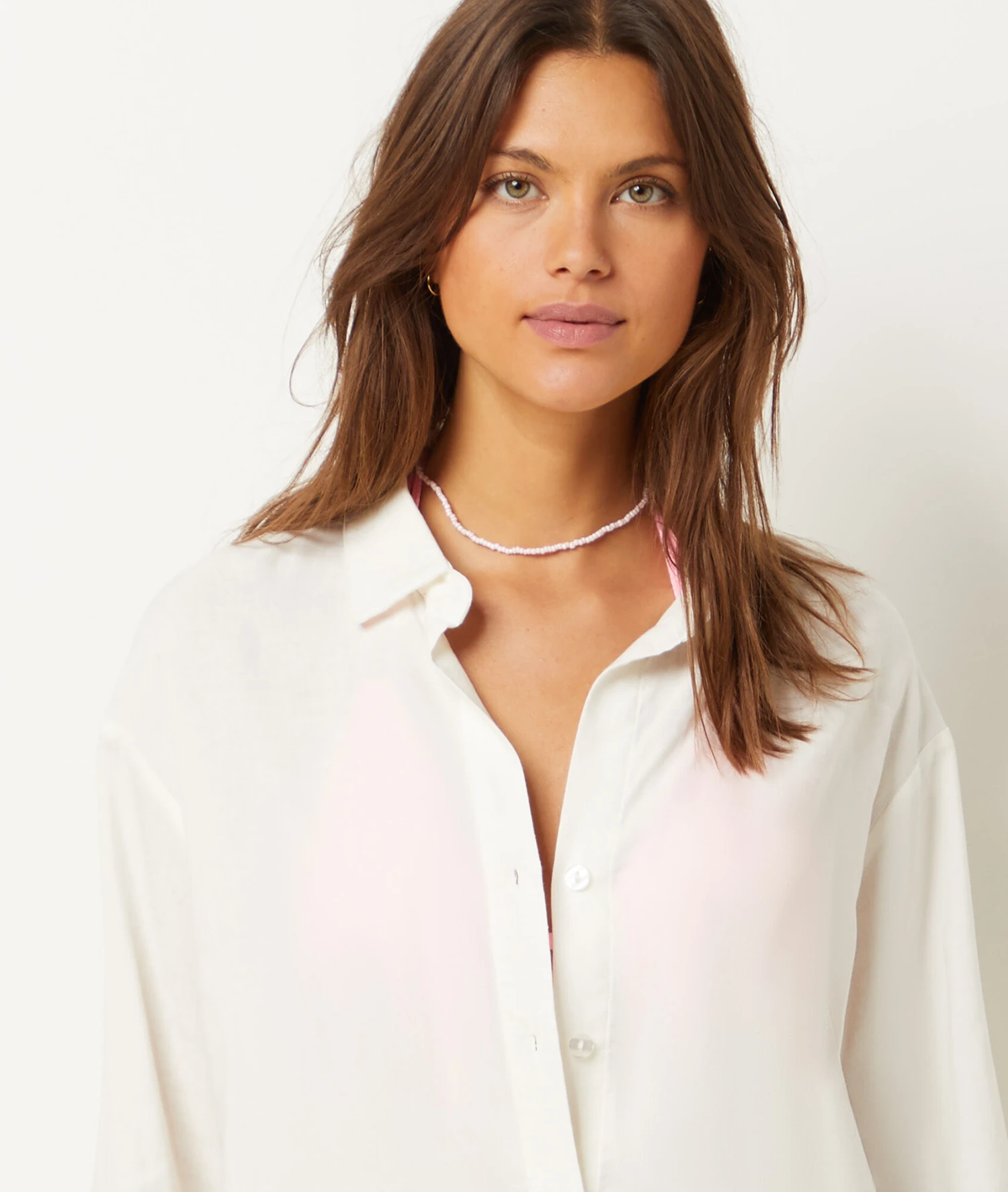 Hemd Aus Leinenmischgewebe BEIGE 4 Hemd Aus Leinenmischgewebe BEIGE – Bild 4