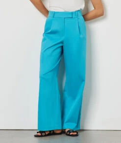 Hose Mit Weitem Schnitt TÜRKIS -Etam Verkäufe 654063830 b