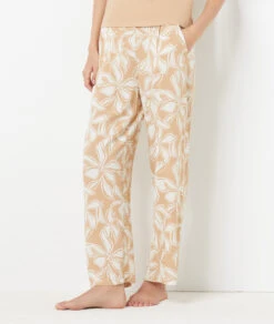 7/8 Pyjamahose in Beige – Komfortable Schlafhose für Damen -Etam Verkäufe 654067283 c