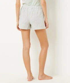 Herren Pyjama-Shorts aus Leinenmischgewebe in Grün - Komfortabel & Luftig 6 Herren Pyjama-Shorts aus Leinenmischgewebe in Grün - Komfortabel & Luftig -Etam Verkäufe 654067446 a