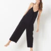 Bequemer Baumwoll-Pyjamaoverall in Schwarz - Einteiler Nachtwäsche 11 Bequemer Baumwoll-Pyjamaoverall in Schwarz - Einteiler Nachtwäsche -Etam Verkäufe 654069905 x