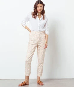 Karottenjeans Mit Gestickten Details ECRU 7 Karottenjeans Mit Gestickten Details ECRU -Etam Verkäufe 654071539 6