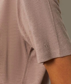 T-shirt Manches Courtes 100% Coton Bio TAUPE -Etam Verkäufe 654072184 b