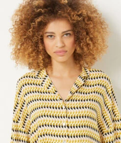 Vibrant Multicolor Printed Pajama Shirt for Ultimate Comfort