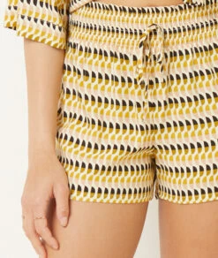 Multicolor Printed Pajama Shorts - Comfortable Breathable Sleepwear -Etam Verkäufe 654085090 b