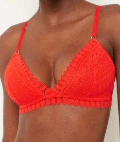 Diamant BH Ohne Bügel mit Leichten Schalen - Farbe Orange -Etam Verkäufe 654086663 b