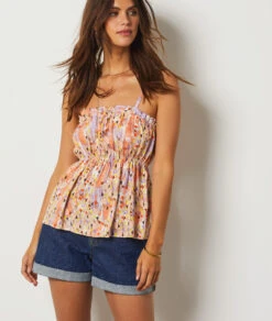 Caraco Imprimé MULTICOLORE