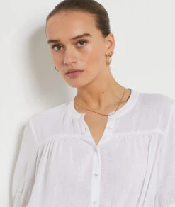 Chemisier à Nouer ECRU 8 Chemisier à Nouer ECRU -Etam Verkäufe 654096380 b