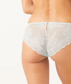 Damen Spitzen-Shorty in Himmelblau – Elegante Panty für perfekten Tragekomfort -Etam Verkäufe 654098120 a