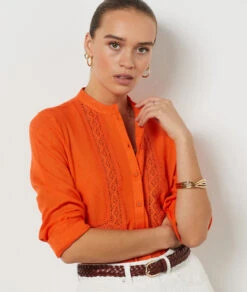Chemisier ORANGE -Etam Verkäufe 654100863 6