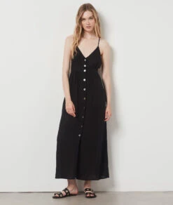 Robe Longue Dos Nu NOIR 7 Robe Longue Dos Nu NOIR -Etam Verkäufe 654105405 6